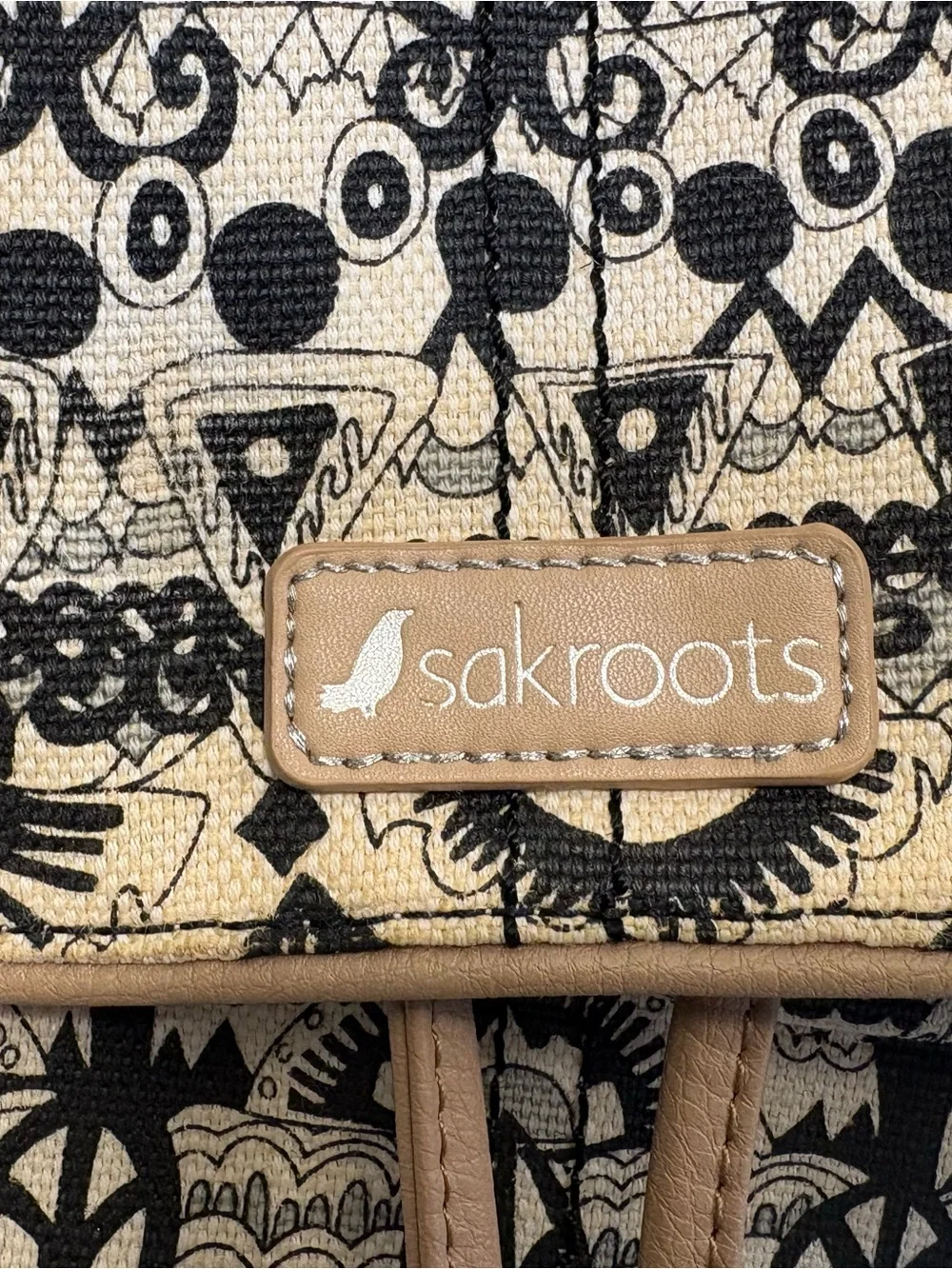 Sakroots Artist Circle Mini Canvas Backpack